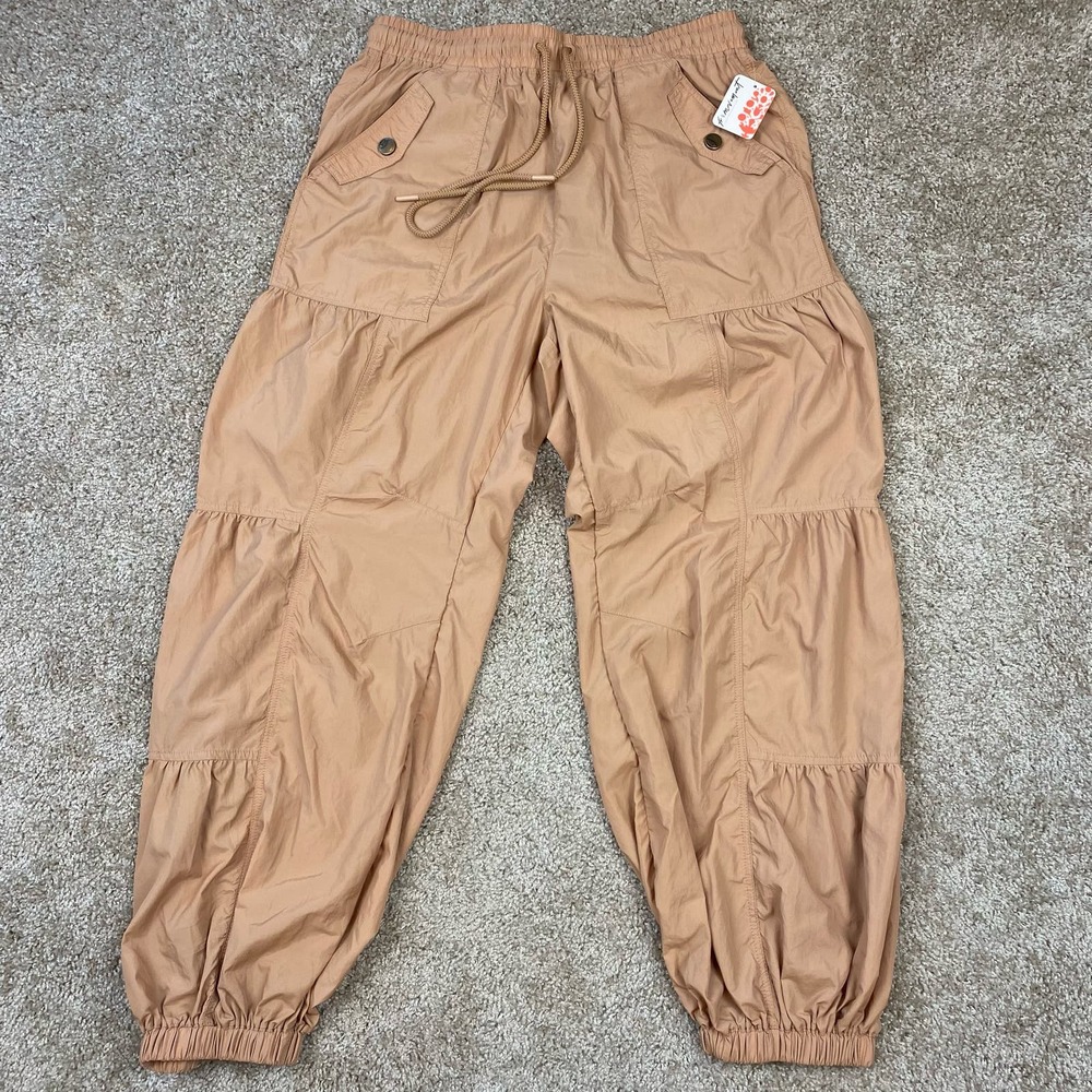 Free People Cargo Set Me Free Pants FP Ginger Womens size Medium - Picture 5 of 9